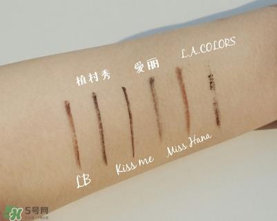 适合新手用的眼线笔 6款平价眼线笔评测