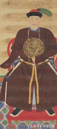 一组清朝康熙皇帝及众皇子的真实画像