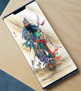 ​忠肝义胆关二爷手机壁纸，望喜欢