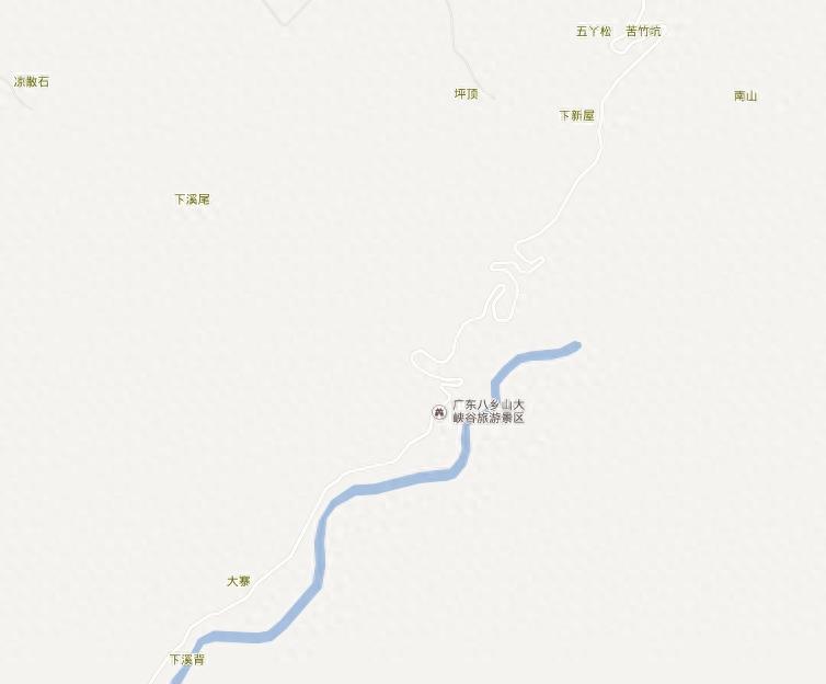 梅州休闲好去处之十六--八乡山大峡谷