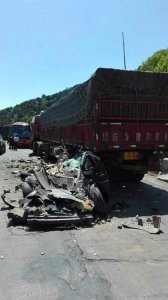 ​和顺辖区S318线发生一起交通事故造成2人死亡1人受伤