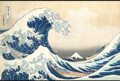 ​「每日名画」浮世绘的天花板--《神奈川冲浪里》葛饰北斋