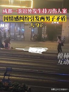 ​成都突发暴力事件：市民目睹持刀伤人惨剧，1人确认死亡