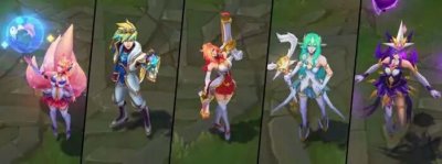 ​EZ领衔！全新魔法少女系列皮肤曝光