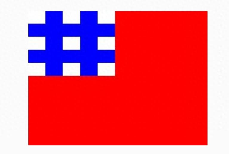 民国时候出现的多种版本的“国旗”