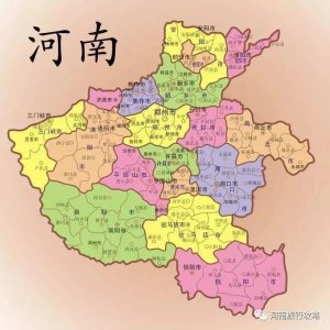 河南省旅游地图,每个地区都有哈,抓紧时间来收藏