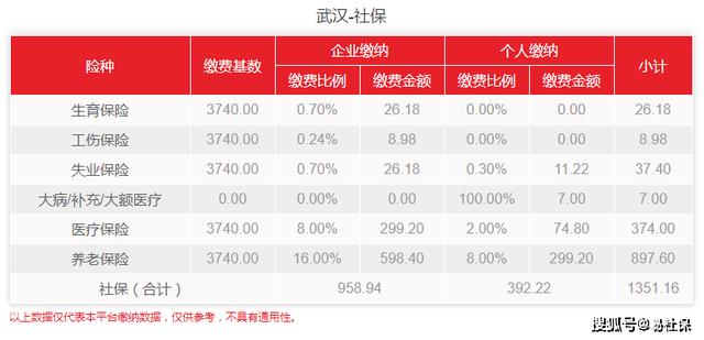 2025年7月武汉社保最新费用出炉(2025年7月武汉社保最新费用出炉)(2)