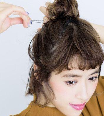 短发怎么扎丸子头(短发怎么扎丸子头好看)