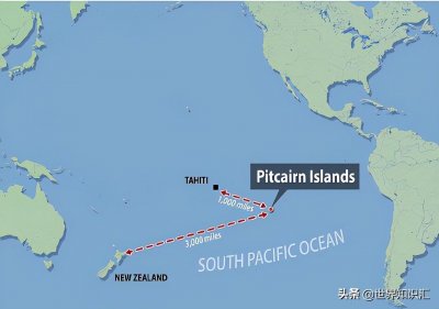 皮特凯恩群岛,世界上居住人口最少的地区,偏僻,遥远,又孤独