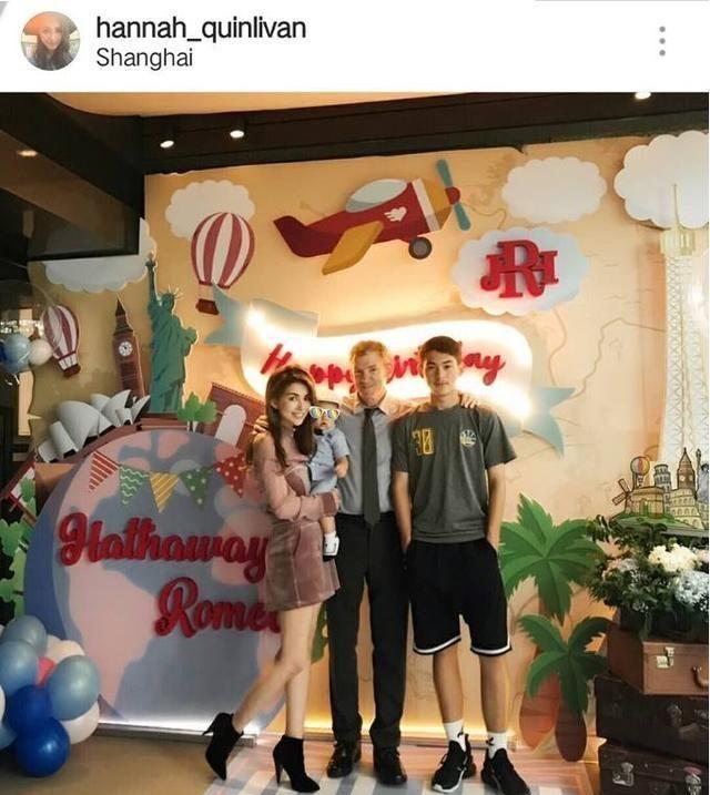 昆凌晒全家福,爸爸弟弟颜值爆表,儿子小小周呆萌又可爱!