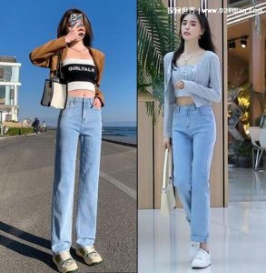 水洗蓝是什么颜色,自然褪色有些泛白的蓝色(穿起来显得很清新)