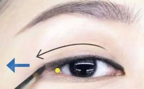 眼妆的画法步骤