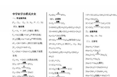 ​碳化的化学方程式