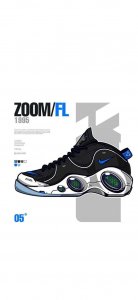 ​AJ鞋壁纸｜ 手绘潮鞋aj 耐克 高清 无水印 第十四波