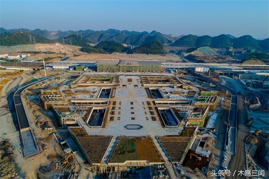 实拍建设中的渝贵高铁遵义东站,转折之城即将迈入高铁时代