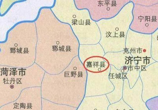 山东一个县,是麒麟的发祥地,县名很吉祥,人口近百万