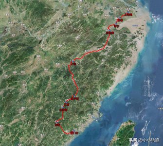 ​K1210次列车由厦门北至上海南，过上饶、龙岩等