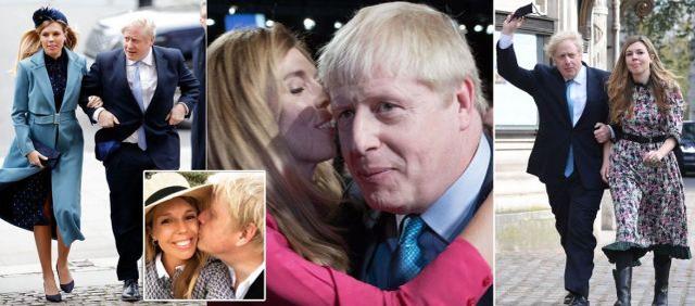 英国首相约翰逊未婚妻(英首相约翰逊公布婚纱照)(4)