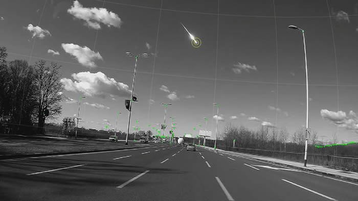 研究人员利用行车记录仪寻找斯洛文尼亚火球的来源 进入地球大气层之前重达四吨