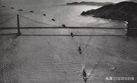 二战前美国有多少艘驱逐舰（看看美国这条宽1280米水道上行驶过哪些著名战舰）(7)