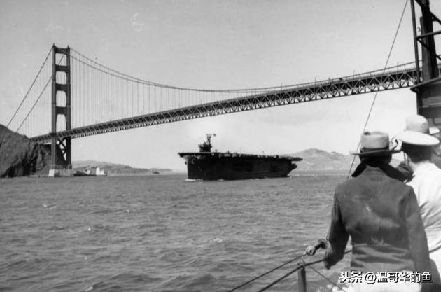 二战前美国有多少艘驱逐舰（看看美国这条宽1280米水道上行驶过哪些著名战舰）(10)