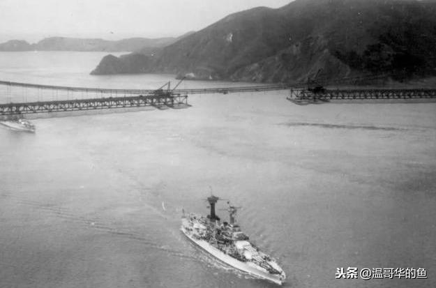 二战前美国有多少艘驱逐舰（看看美国这条宽1280米水道上行驶过哪些著名战舰）(2)