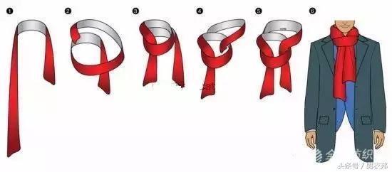 男生系围巾的10种方法，小仙男们都学会了吗？
