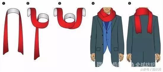 男生系围巾的10种方法，小仙男们都学会了吗？