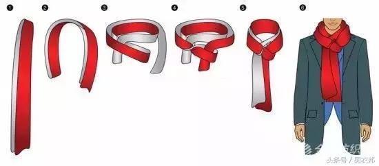 男生系围巾的10种方法，小仙男们都学会了吗？