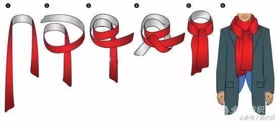 男生系围巾的10种方法，小仙男们都学会了吗？