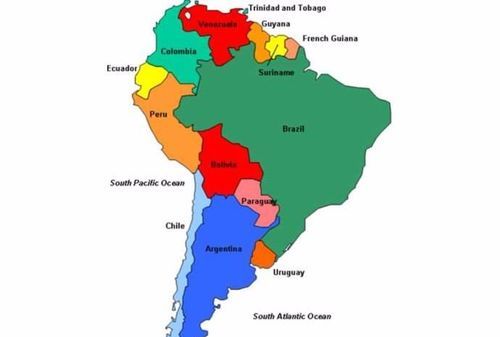 南美、北美各包括哪些国家