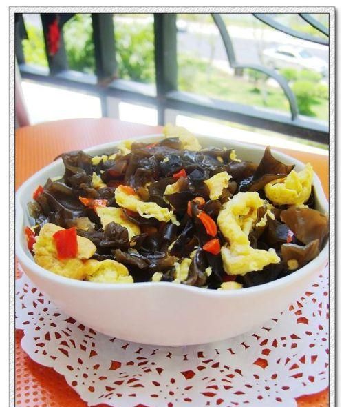 木耳鸡蛋能一起吃吗?