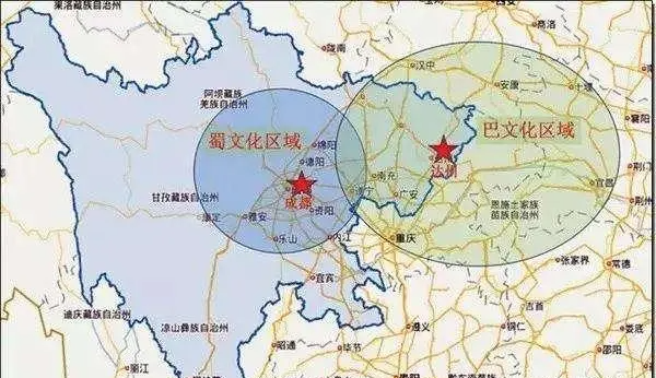巴蜀地区的地理位置和由来,巴蜀指的是重庆和四川吗图1