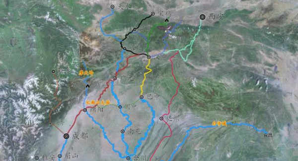 巴蜀地区的地理位置和由来,巴蜀指的是重庆和四川吗图8