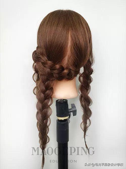 长发怎么盘发好看又简单（头发怎么盘好看）(4)