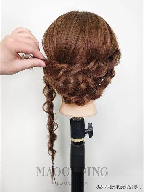 长发怎么盘发好看又简单（头发怎么盘好看）(6)