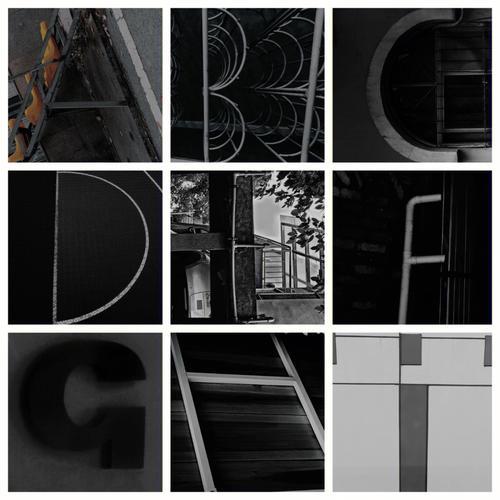 生活中的字母图片 小学英语