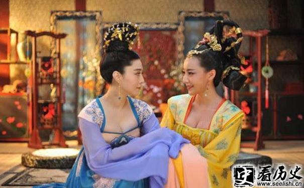 武则天和高阳公主剧照