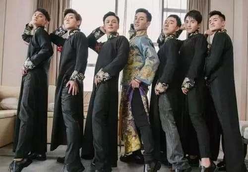 袁弘最惊人的伴郎团 盘点明星们的豪华伴郎团(2)