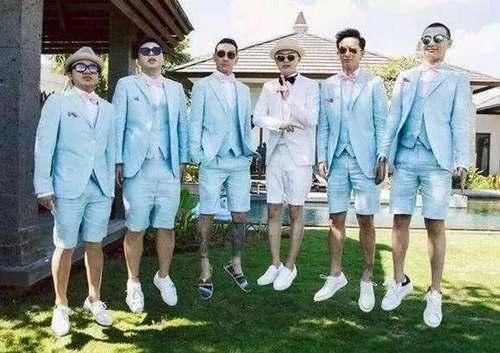 袁弘最惊人的伴郎团 盘点明星们的豪华伴郎团(5)