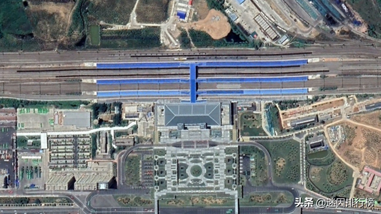 航拍动车D3154次（汉口-南通）各车站，途经合肥、扬州