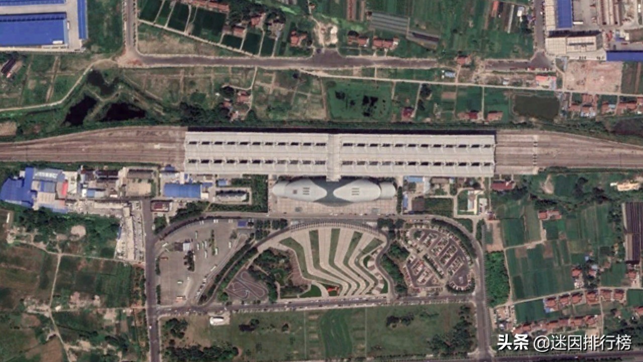 航拍动车D3154次（汉口-南通）各车站，途经合肥、扬州