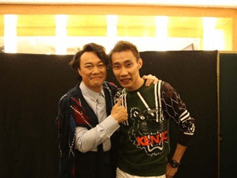 林丹的忠实粉丝，陈奕迅也追星号称“林丹妈妈”