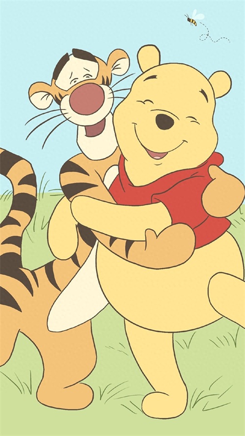 跳跳虎 可爱卡通 壁纸 萌萌哒