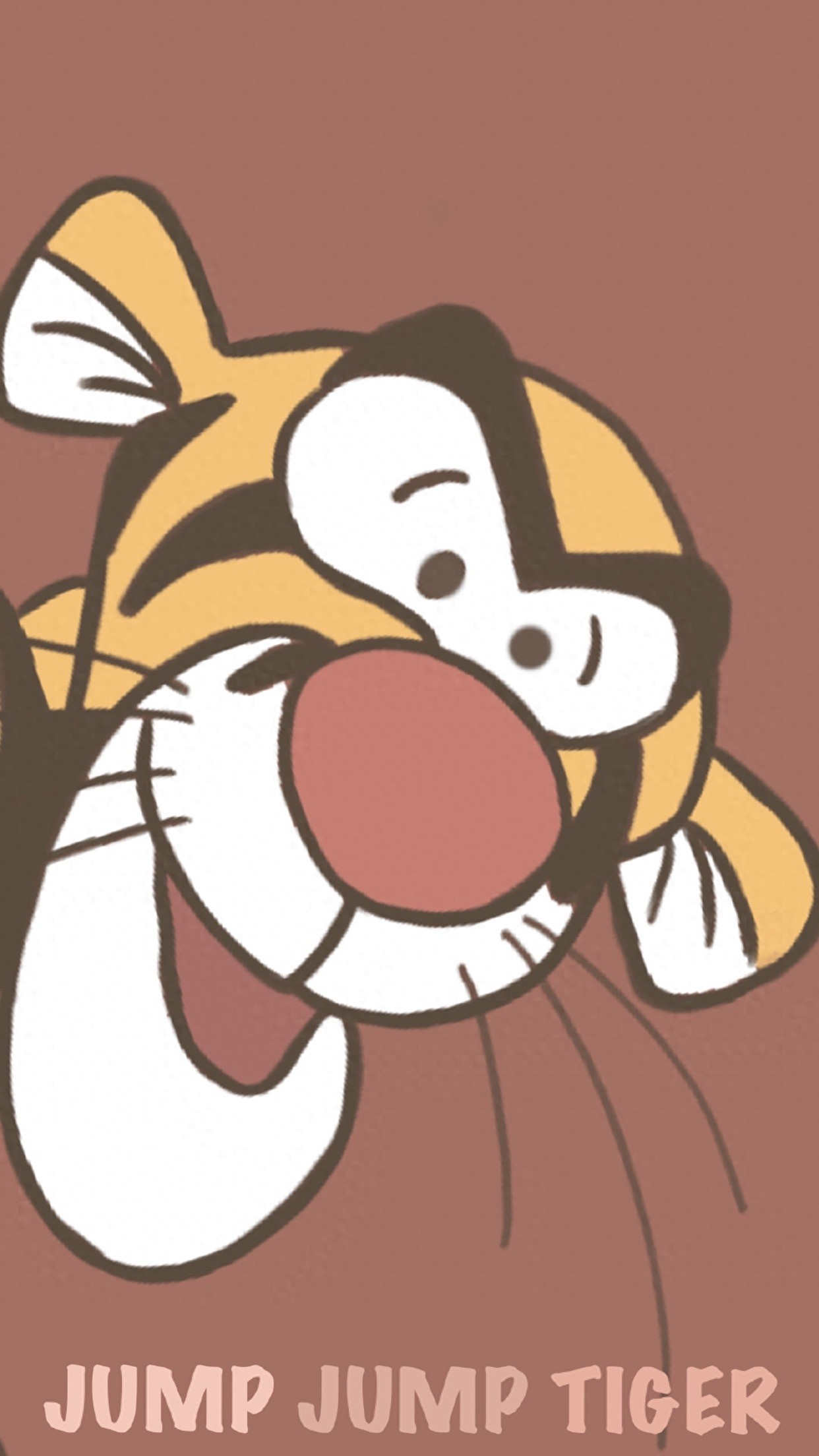 跳跳虎 可爱卡通 壁纸 萌萌哒