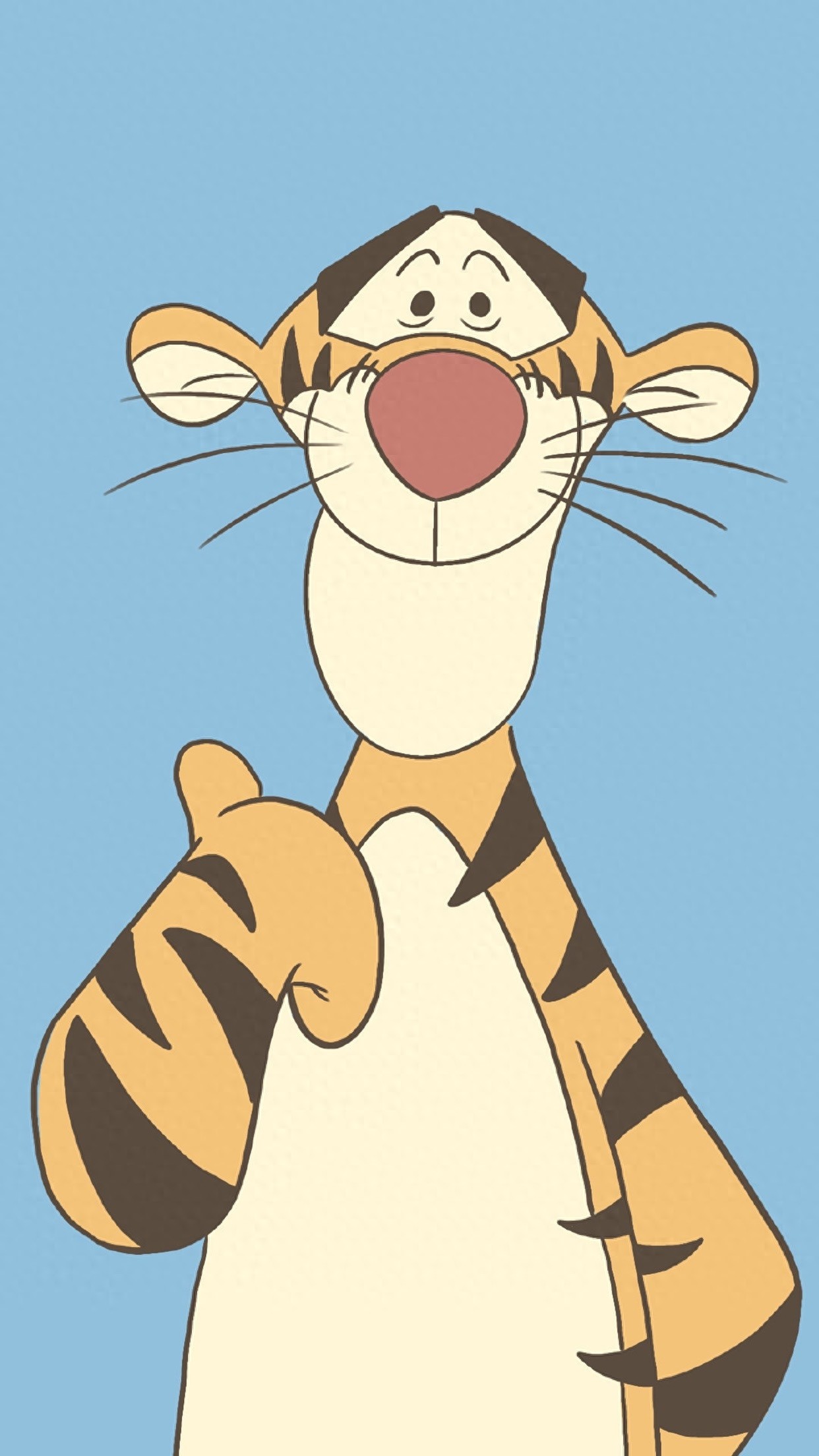 跳跳虎 可爱卡通 壁纸 萌萌哒