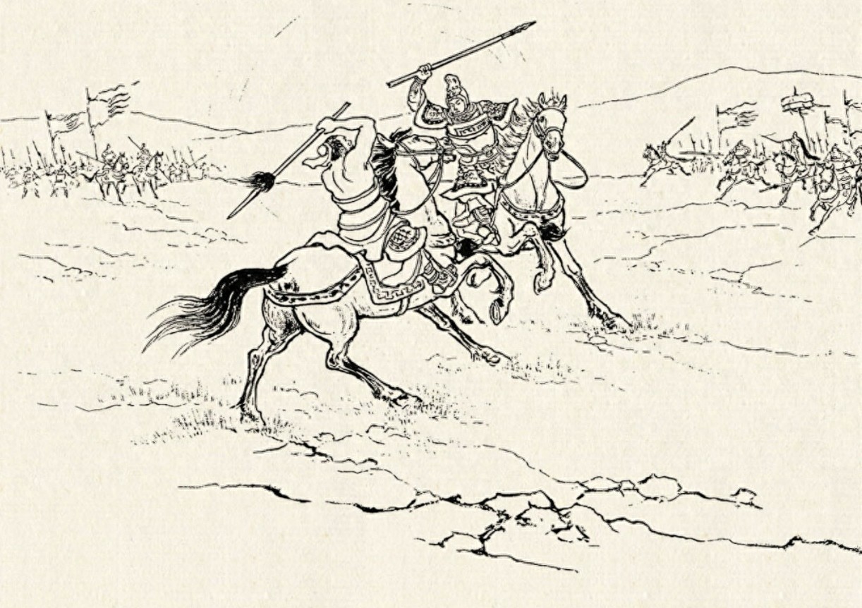 三国演义全集（386），虎痴许褚裸衣战马超，二百余合胜负难分