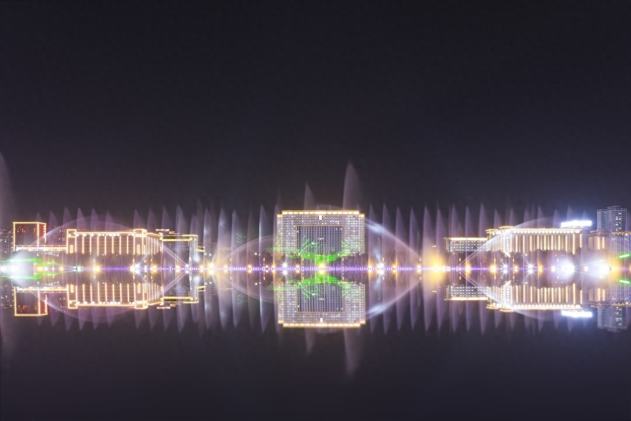 洛阳音乐喷泉又称洛阳南湖音乐喷泉，是“亚洲第一大音乐喷泉”