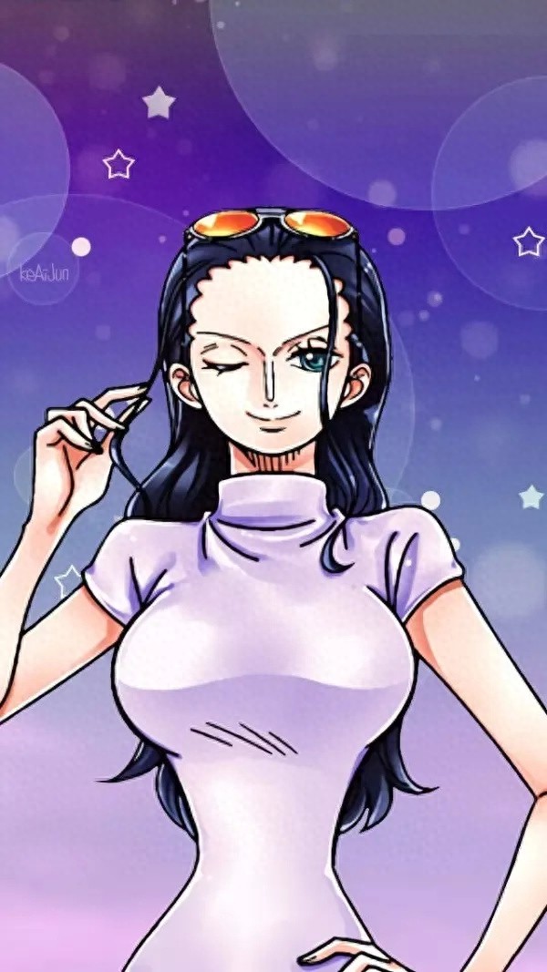 分享一组海贼王妮可罗宾精美壁纸