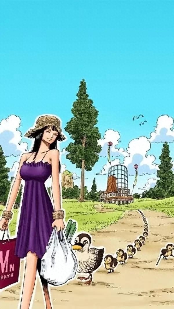 分享一组海贼王妮可罗宾精美壁纸